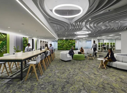 精彩多元的總部辦公室裝修設(shè)計空間是怎樣打造的——Securian Financial