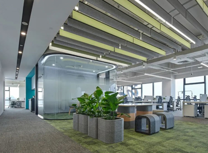 新一代潮流網(wǎng)購社區(qū)的辦公裝修設(shè)計空間是如何打造的——上海得物